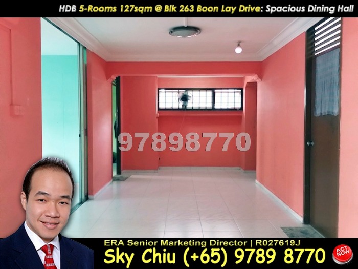 Blk 263 Boon Lay Drive (Jurong West), HDB 5 Rooms #491902
